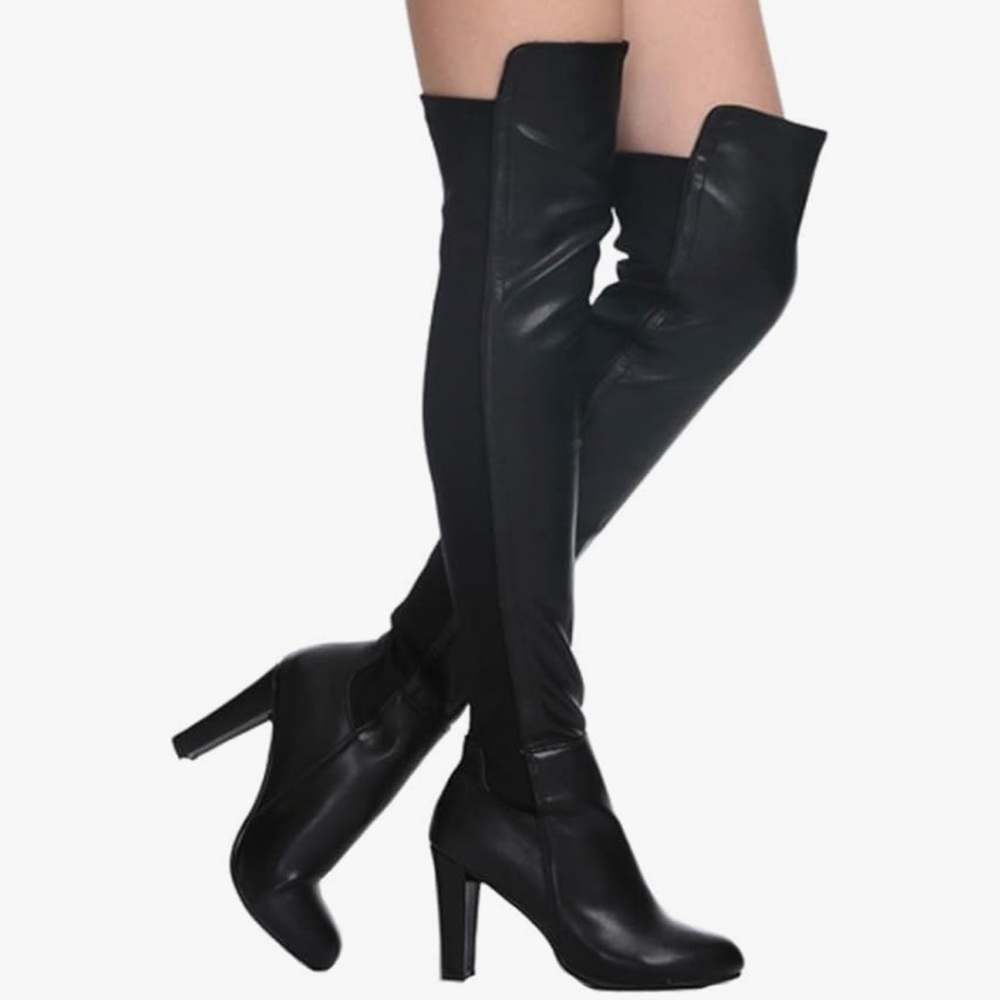 Shoe’N Tale Elegant Black Knee-High Women's Boots